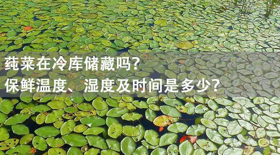 莼菜能在冷庫(kù)儲(chǔ)藏嗎？保鮮溫度、濕度及時(shí)間是多少？