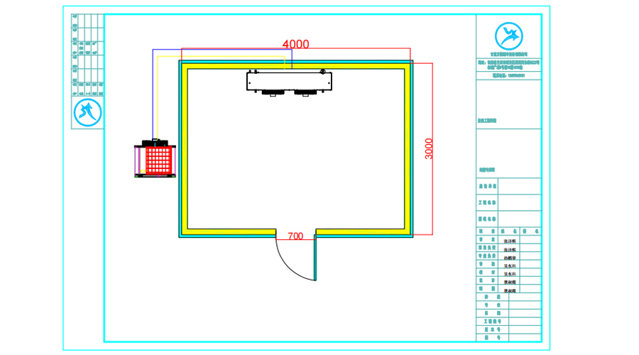 定西安定區(qū)12平米冷凍庫(kù)設(shè)計(jì)工程-萬(wàn)能制冷